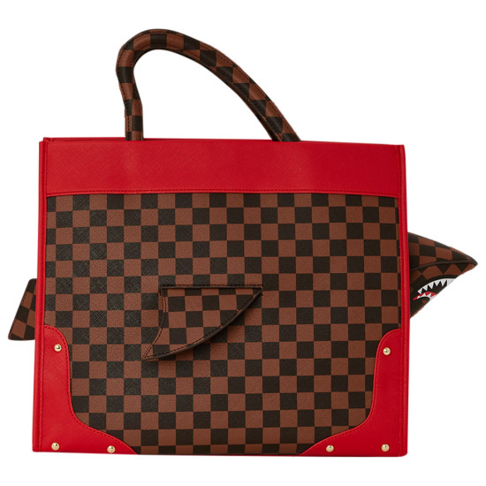 Sprayground Τσάντα Red Sharks In Paris Shark Break Thru Tote